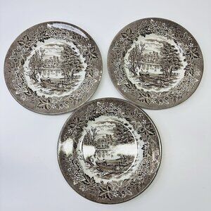 Castles Plates English Ironstone Tableware Limited Made In England Genuine Lot 3